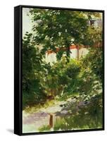 A Corner of the Garden In Rueil, 1882-Edouard Manet-Framed Stretched Canvas