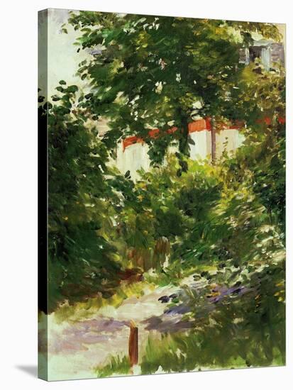 A Corner of the Garden In Rueil, 1882-Edouard Manet-Stretched Canvas