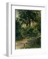 A Corner of the Garden in Rueil, 1882-Edouard Manet-Framed Giclee Print