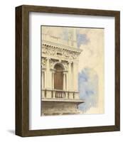 A Corner of the Library in Venice, 1904/07-John Singer Sargent-Framed Art Print