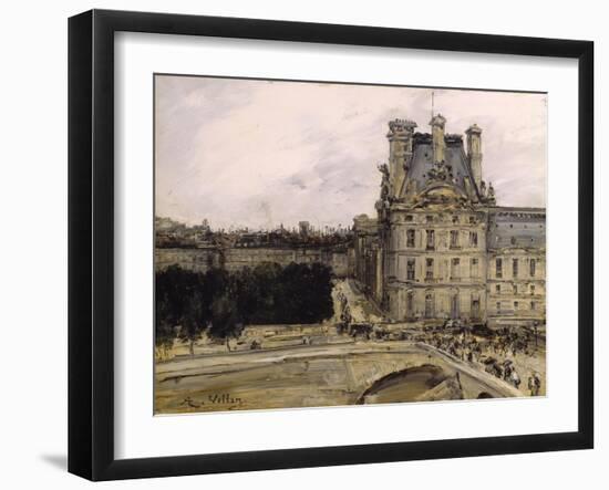A Corner of the Louvre, 1885-1900-Antoine Vollon-Framed Giclee Print