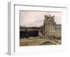 A Corner of the Louvre, 1885-1900-Antoine Vollon-Framed Giclee Print