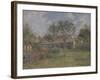 A Corner of the Meadow at Eragny-Camille Pissarro-Framed Giclee Print