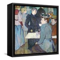 A Corner of the Moulin De La Galette, 1892-Henri de Toulouse-Lautrec-Framed Stretched Canvas