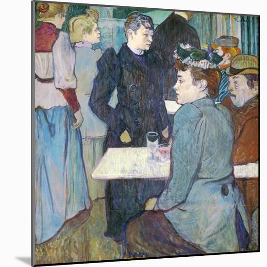 A Corner of the Moulin De La Galette, 1892-Henri de Toulouse-Lautrec-Mounted Giclee Print