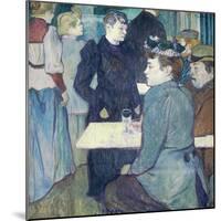 A Corner of the Moulin De La Galette by Henri De Toulouse-Lautrec-Henri de Toulouse-Lautrec-Mounted Giclee Print