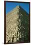 A Corner of the Pyramid of Mycerinus (Menkaure) (26th BCE)-null-Framed Giclee Print