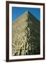 A Corner of the Pyramid of Mycerinus (Menkaure) (26th BCE)-null-Framed Giclee Print