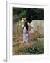 A Corner of the Rose Garden at Bagatelle-Henri Adolphe Laissement-Framed Giclee Print