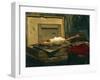 A Corner of the Studio, 1861-Claude Monet-Framed Giclee Print