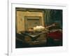 A Corner of the Studio, 1861-Claude Monet-Framed Giclee Print