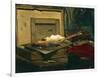 A Corner of the Studio, 1861-Claude Monet-Framed Giclee Print