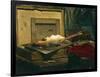 A Corner of the Studio, 1861-Claude Monet-Framed Giclee Print