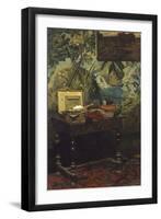A Corner of the Studio, 1861-Claude Monet-Framed Premium Giclee Print