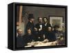 A Corner of the Table by Ignace Henri Fantin-Latour-null-Framed Stretched Canvas