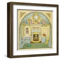 A Corner Seat-Thomas Crane-Framed Art Print