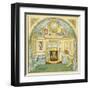 A Corner Seat-Thomas Crane-Framed Art Print