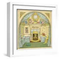 A Corner Seat-Thomas Crane-Framed Art Print