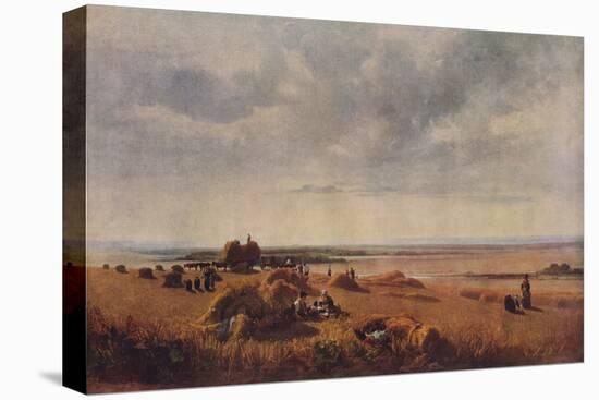 A Cornfield, 1815, (1938)-Peter De Wint-Stretched Canvas