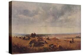 A Cornfield, 1815, (1938)-Peter De Wint-Stretched Canvas