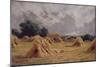A Cornfield at Harlow, Essex-Henry Parker-Mounted Giclee Print