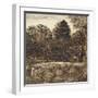 A Cornfield, Shoreham at Twilight-Samuel Palmer-Framed Giclee Print