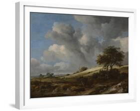 A Cornfield with the Zuiderzee in the Background, C. 1660-Jacob Isaacksz Van Ruisdael-Framed Giclee Print