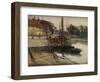 A Cornish Fishing Village, 1900-Edward Reginald Frampton-Framed Giclee Print