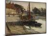 A Cornish Fishing Village, 1900-Edward Reginald Frampton-Mounted Giclee Print