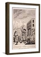 A Cornish Hug, 1781-John Nixon-Framed Giclee Print