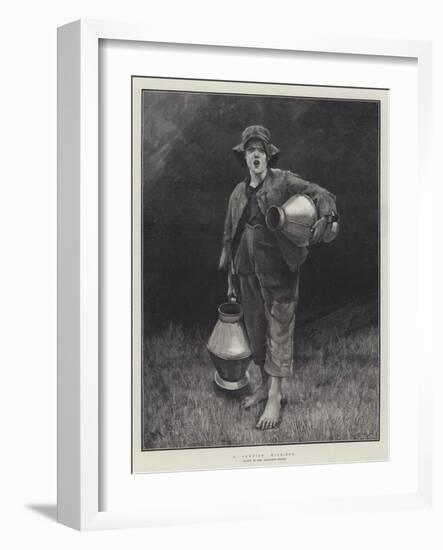 A Cornish Milk-Boy-Marianne Stokes-Framed Giclee Print