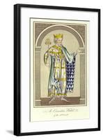 A Coronation Habit of the 13th Century-null-Framed Giclee Print