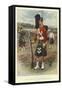 A Corporal of the Princess Louise'S, Argyll and Sutherland Highlanders-William Small-Framed Stretched Canvas