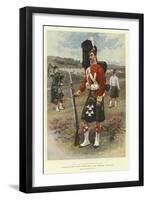 A Corporal of the Princess Louise'S, Argyll and Sutherland Highlanders-William Small-Framed Giclee Print