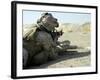 A Corpsman Fires His M16A2 Service Rifle to Acquire a Battle Sight Zero-Stocktrek Images-Framed Photographic Print