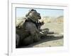 A Corpsman Fires His M16A2 Service Rifle to Acquire a Battle Sight Zero-Stocktrek Images-Framed Photographic Print