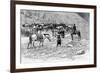 A Corral, Patagonia, Argentina, 1895-Alfred Paris-Framed Giclee Print