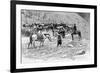 A Corral, Patagonia, Argentina, 1895-Alfred Paris-Framed Giclee Print