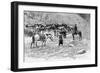 A Corral, Patagonia, Argentina, 1895-Alfred Paris-Framed Giclee Print