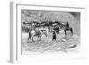 A Corral, Patagonia, Argentina, 1895-Alfred Paris-Framed Giclee Print