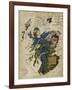 A Correct Outline of Scotland-Lilian Lancaster-Framed Giclee Print