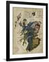 A Correct Outline of Scotland-Lilian Lancaster-Framed Giclee Print