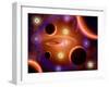 A Cosmic Place Where Time and Space Fuse into a Multitude of Possibilities-Stocktrek Images-Framed Photographic Print