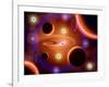 A Cosmic Place Where Time and Space Fuse into a Multitude of Possibilities-Stocktrek Images-Framed Photographic Print