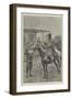 A Cossack Post on the Russo-Afghan Frontier-Richard Caton Woodville II-Framed Giclee Print