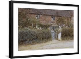 A Cottage at Haslemere-Helen Allingham-Framed Giclee Print