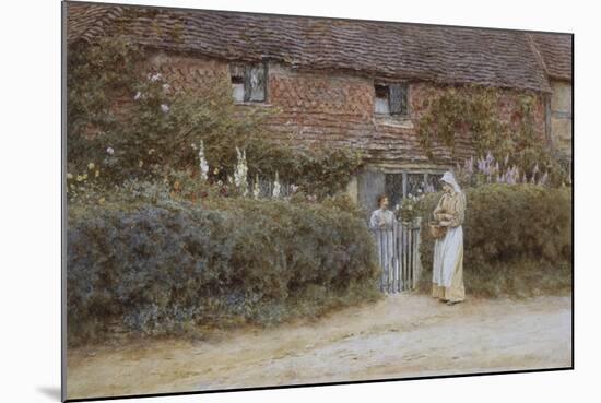 A Cottage at Haslemere-Helen Allingham-Mounted Giclee Print