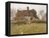 A Cottage at Pinner, Middlesex-Helen Allingham-Framed Stretched Canvas