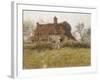 A Cottage at Pinner, Middlesex-Helen Allingham-Framed Giclee Print