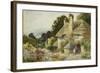 A Cottage at Selworthy, Near Minehead-Arthur Claude Strachan-Framed Giclee Print